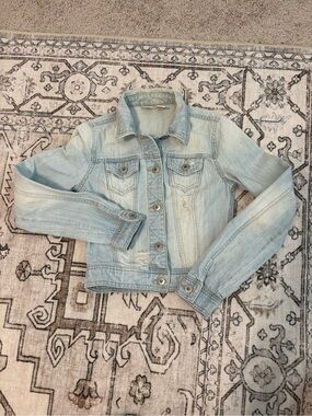 Girls Mudd Light Blue Denim Jacket